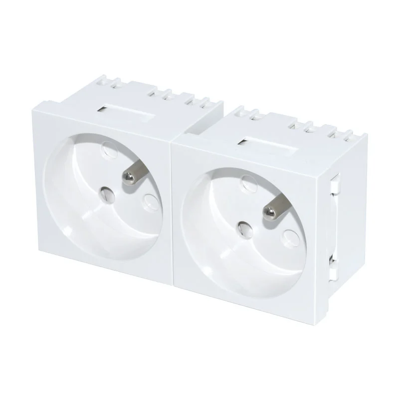 Modul arụrụ arụrụ n'ụba French White Socket